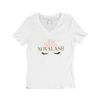 Eat, Sleep, NovaLash Ladies Fitted T-shirt